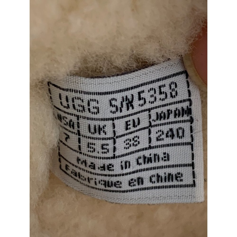 7 UGG Womens Tall Brown Messenger Pocket Shearling Boots Buckle Detail 8587 - Picture 4 of 14